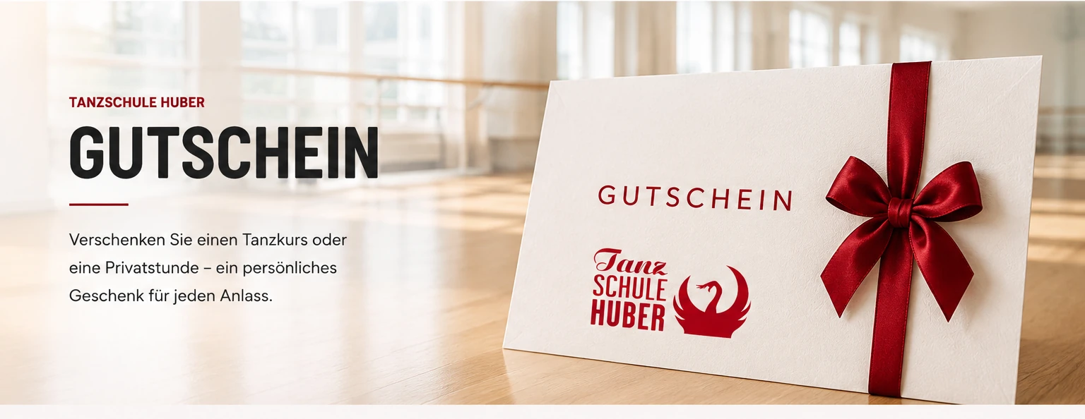Tanzgutschein der Tanzschule Huber